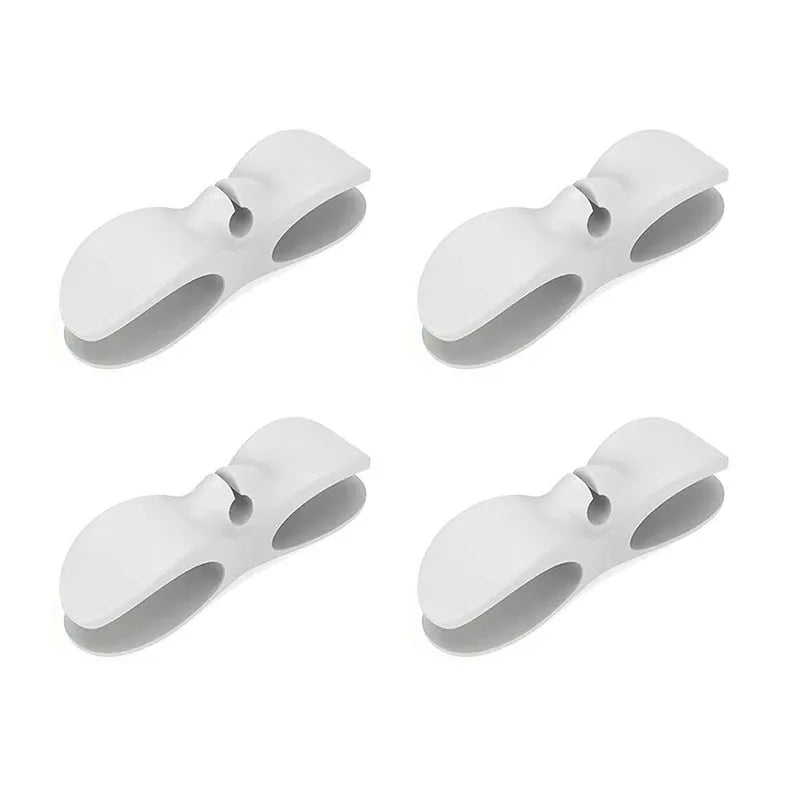 Organizador cables silicona pack 4 universal cocina adhesivo sin enredos