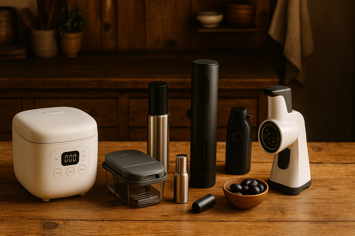 5 gadgets esenciales para cocinas pequeñas