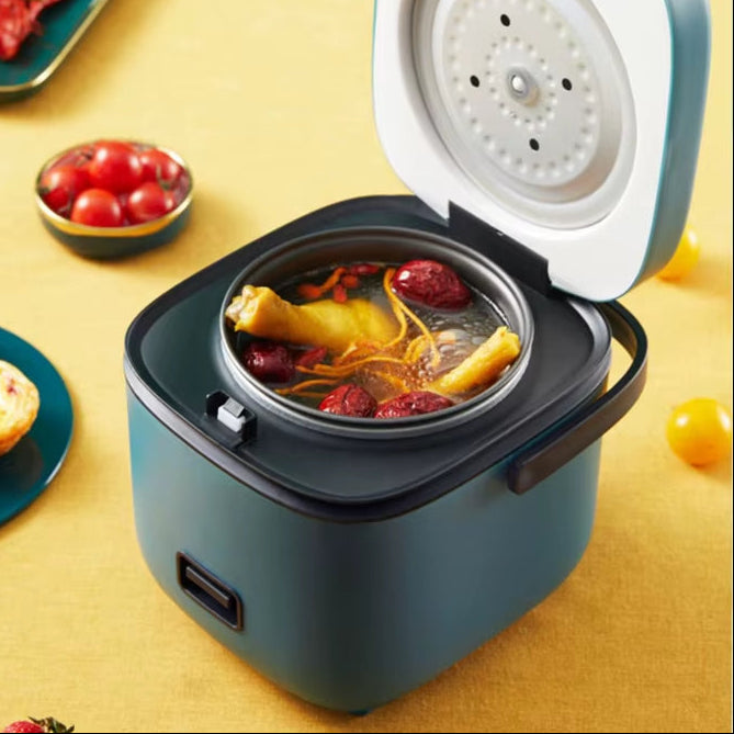 Mini olla arrocera eléctrica multifunción 1,2 L antiadherente